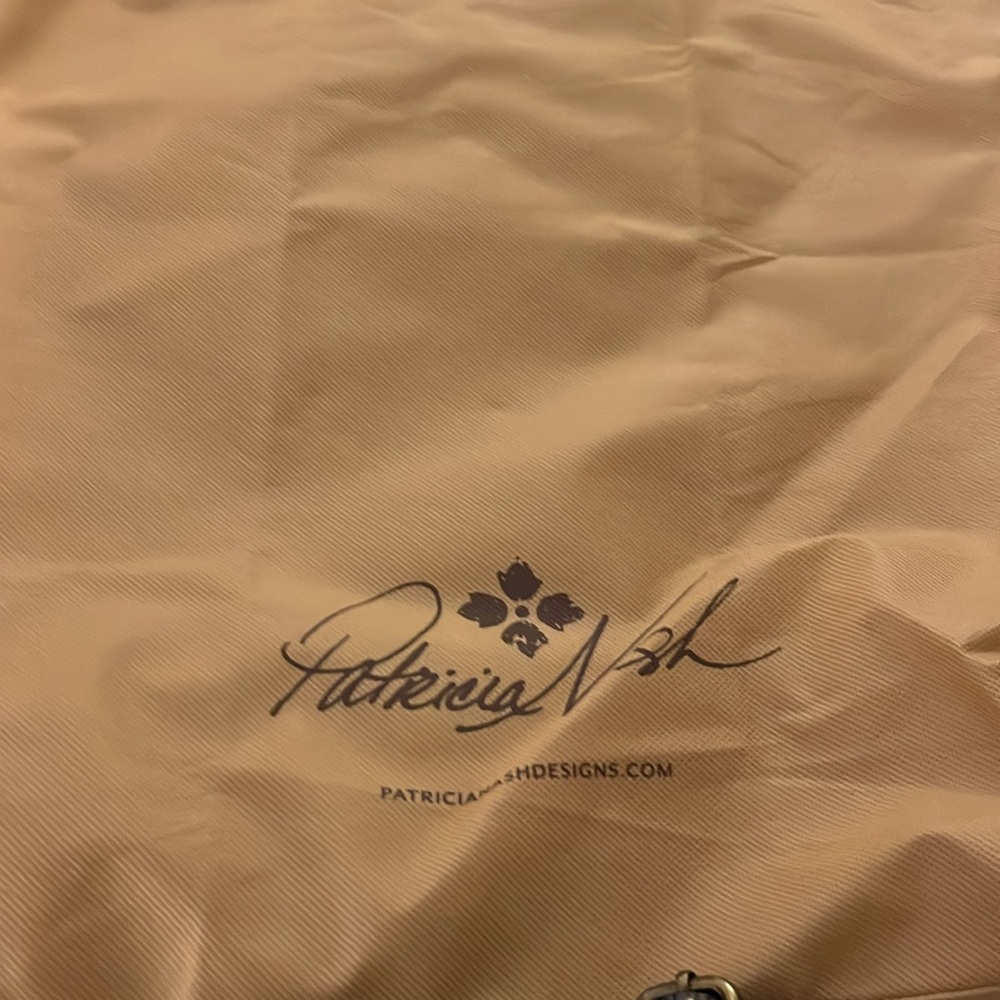 Patricia Nash Brown Embossed Leather Bag - Picture 6 of 11